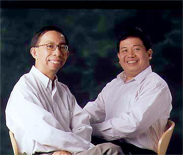 Richard Seah and T. S. Lim, team Diva