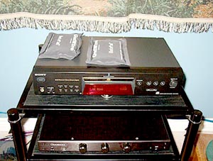 Sony SACD&nbsp;player with Notepad