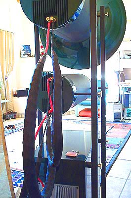 DUOs with NBS Black Label wire harness - note girth (and weight) of cables