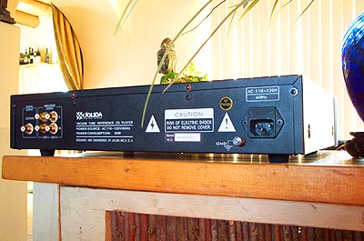 JD-100 rear - note twin pairs of outputs