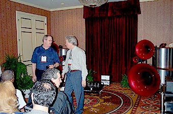 Avantgarde's Jim Smith and BAT's Geoff Poor: "Let's play it again, Sam!"