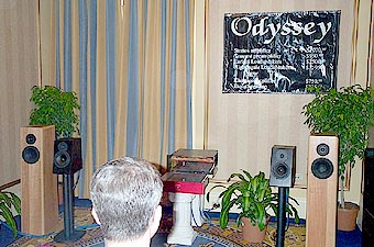 Lorelei towers bracket the Epiphany monitors